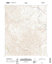 US Topo 7.5-minute map for Guthrie AZ