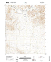 US Topo 7.5-minute map for Hackberry AZ