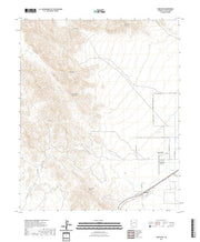 US Topo 7.5-minute map for Harcuvar AZ