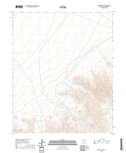 US Topo 7.5-minute map for Harcuvar Peak AZ