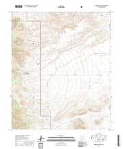 US Topo 7.5-minute map for Harrison Canyon AZ