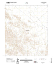 US Topo 7.5-minute map for Hat Mountain AZ