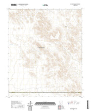 US Topo 7.5-minute map for Hat Mountain SW AZ