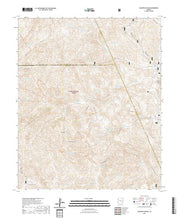 US Topo 7.5-minute map for Haunted Canyon AZ