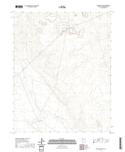 US Topo 7.5-minute map for Hazen Hole Tank AZ