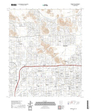 US Topo 7.5-minute map for Hedgpeth Hills AZ