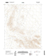 USGS US Topo 7.5-minute map for Ibex Peak AZ 2021