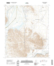 USGS US Topo 7.5-minute map for Laguna Dam AZCA 2021