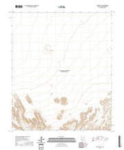 USGS US Topo 7.5-minute map for Malpais Hill AZ 2021