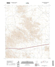 USGS US Topo 7.5-minute map for Middle Camp Mountain AZ 2021