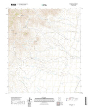 USGS US Topo 7.5-minute map for Mildred Peak AZ 2021