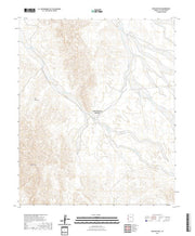 USGS US Topo 7.5-minute map for Mohave Peak AZ 2021