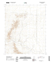 USGS US Topo 7.5-minute map for Moon Mountain SE AZ 2021