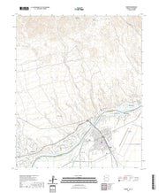 US Topo 7.5-minute map for Parker AZCA