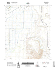 US Topo 7.5-minute map for Parker SE AZCA