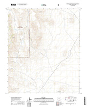 USGS US Topo 7.5-minute map for Pedregosa Mountains East AZ 2021