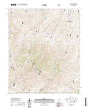 US Topo 7.5-minute map for Pinal Peak AZ