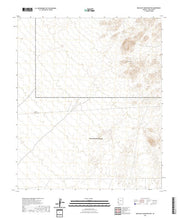 USGS US Topo 7.5-minute map for Red Bluff Mountain NW AZ 2021