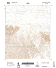 USGS US Topo 7.5-minute map for Red Bluff Mountain West AZ 2021