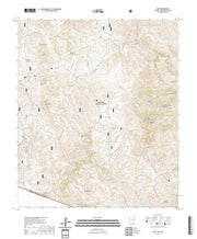 USGS US Topo 7.5-minute map for Ruby AZSON 2021