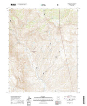 US Topo 7.5-minute map for Sombrero Peak AZ