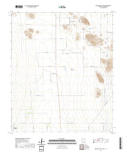 USGS US Topo 7.5-minute map for Squaretop Hills West AZ 2021