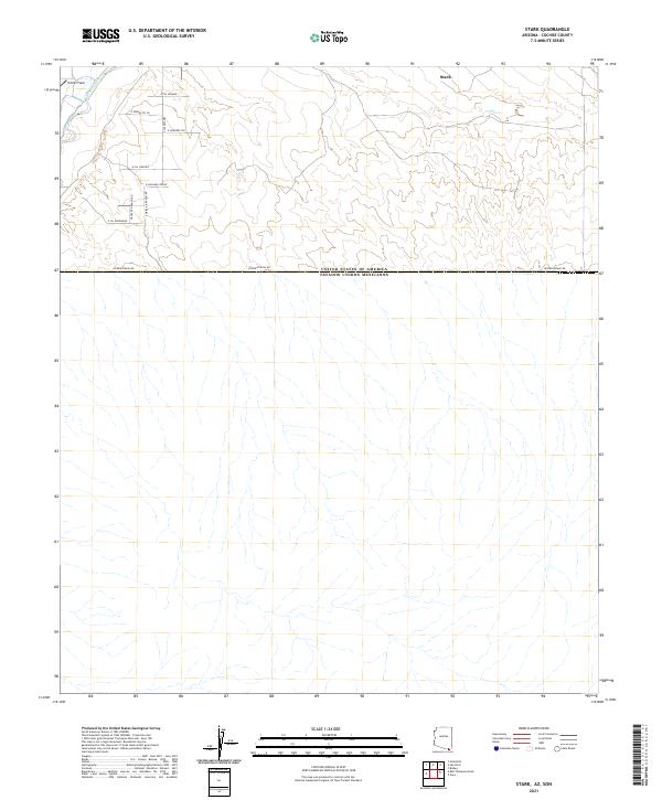 Us Topo 75 Minute Map For Stark Azson American Map Store 8390