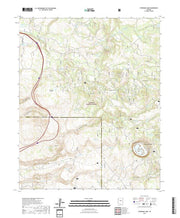 US Topo 7.5-minute map for Stoneman Lake AZ