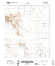 USGS US Topo 7.5-minute map for Sulphur Hills AZ 2021