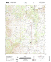 US Topo 7.5-minute map for Sunset Crater West AZ