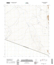 US Topo 7.5-minute map for Tecolote Ranch AZSON