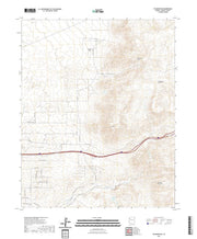 US Topo 7.5-minute map for Tin Mountain AZ