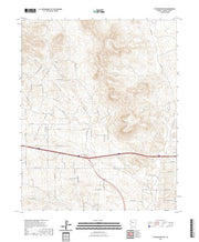 US Topo 7.5-minute map for Tin Mountain NW AZ