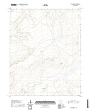 US Topo 7.5-minute map for Tovar Mesa East AZ