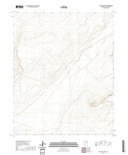 US Topo 7.5-minute map for Tovar Mesa West AZ