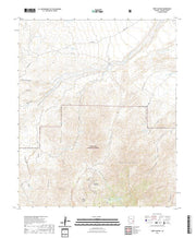 US Topo 7.5-minute map for Tripp Canyon AZ