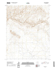 US Topo 7.5-minute map for Tse Esgizii AZ