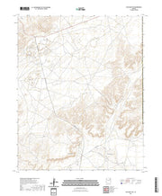 US Topo 7.5-minute map for Tsin Naan Tee AZ