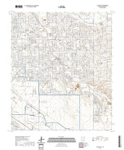 US Topo 7.5-minute map for Tucson East AZ