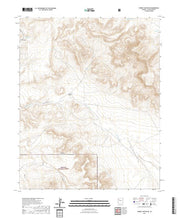 US Topo 7.5-minute map for Turkey Canyon NE AZ