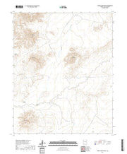 US Topo 7.5-minute map for Turkey Track Butte AZ