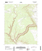 US Topo 7.5-minute map for Uranium Spring AZ