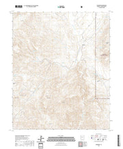 US Topo 7.5-minute map for Wagoner AZ