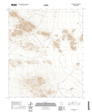 US Topo 7.5-minute map for Waterman Peak AZ