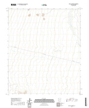 US Topo 7.5-minute map for West of Pisinimo AZ