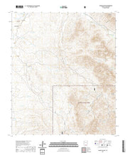 US Topo 7.5-minute map for Wilbur Canyon AZ