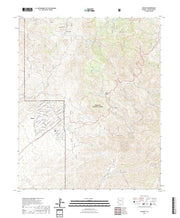 US Topo 7.5-minute map for Wilhoit AZ