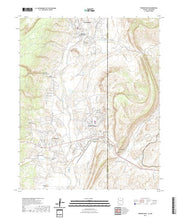 US Topo 7.5-minute map for Window Rock AZNM