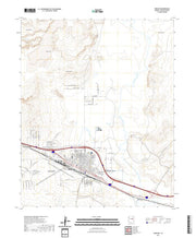 US Topo 7.5-minute map for Winslow AZ