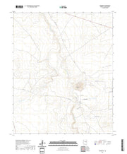 US Topo 7.5-minute map for Woodruff AZ